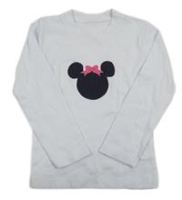 Bílé triko s Minnie 