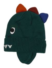 Tmavozelená čepice s ostny - dinosaurus Primark