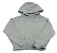 Šedá oversize mikina s kapucí F&F