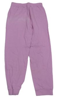 Fialovorůžové pyžamové kalhoty Kuniboo