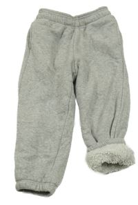 Šedé zateplené tepláky GAP