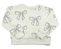 Bílá mikina s mašlemi Primark