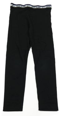 Černé legíny s logem River Island