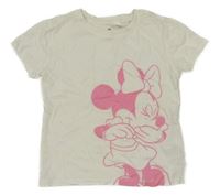 Bílé tričko s Minnie H&M