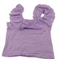 Lila cop top s volánky Jeff&Co.