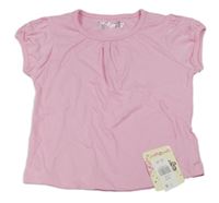 Nové - Světlerůžové tričko Girl2Girl