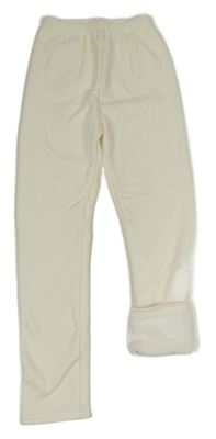 Smetanové zateplené legíny