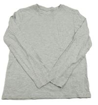 Šedé melírované triko H&M