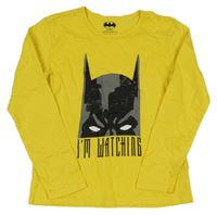 Žluté triko s Batmanem Sinsay