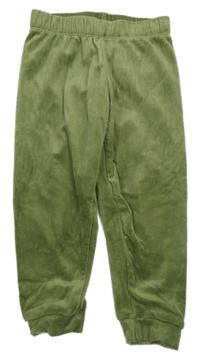 Khaki sametové kalhoty zn Lupilu