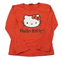 Červené triko s Kitty Sanrio