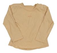 Meruňkové triko s logem Mexx