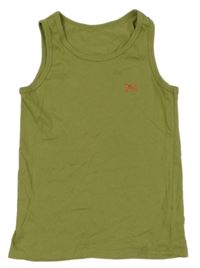 Khaki tílko s tygrem George