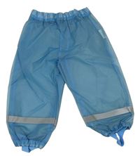 Modré nepromokavé kalhoty Lupilu 