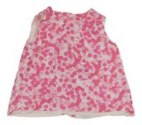 Bílo-růžová puntíkatá halenka Joules