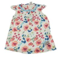 Bílá květovaná tunika S. Oliver