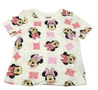 Smetanové tričko s Minnie Primark