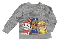 Šedá mikina s Tlapkovou patrolou C&A