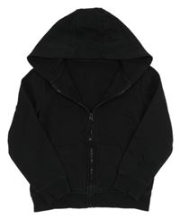 Černá propínací mikina s kapucí F&F