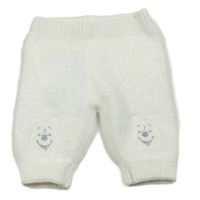 Bílé chlupaté tepláky s Púem Primark