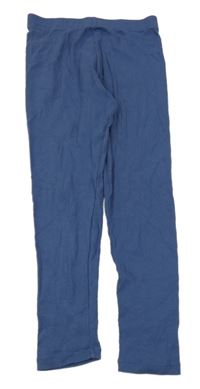 Modré žebrované legíny Primark