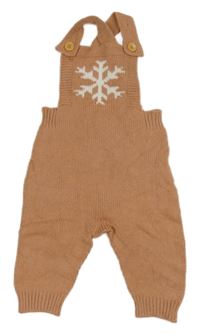 Starorůžové laclové pletené tepláky s vločkou shein