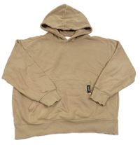 Oříšková mikina s kapucí Zara