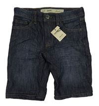 Tmavomodré riflové kraťasy Denim Co.