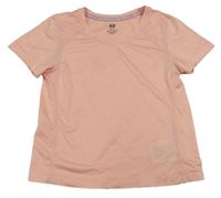 Růžové sportovní tričko H&M