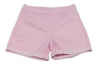 Růžové riflové kraťasy H&M