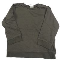 Antracitová mikina zn. H&M