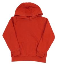 Červená mikina s kapucí M&S