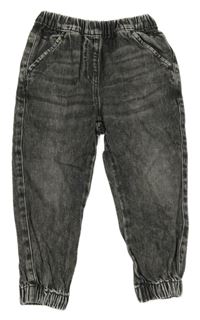 Šedé teplákové cuff rifle Next