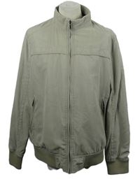 Pánská béžová šusťáková jarní bunda C&A