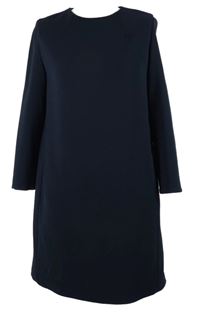 Dámské tmavomodré šaty 