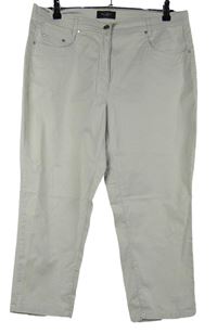 Dámské béžové plátěné capri kalhoty Bexley´s 