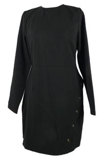 Dámské černé šaty s cvočky Warehouse 