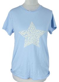 Dámské světlemodré tričko s hvězdičkou F&F