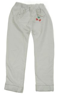 Bílé tepláky s třešněmi Impidimpi