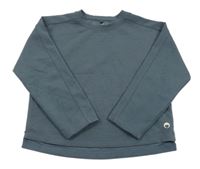 Šedá žebrovaná mikina Zara