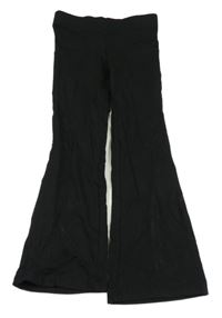 Černé flare legíny H&M