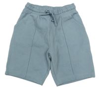 Světlemodré teplákové kraťasy Next