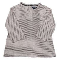 Růžové triko s puntíky KIABI