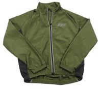 Khaki šusťáková lehká sportovní bunda Rose