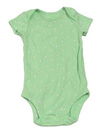 Světlezelené puntíkaté body Carter's