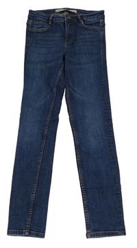 Modré skinny rifle Zara 