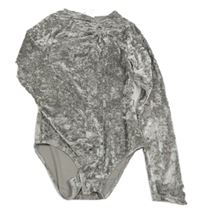 Šedé sametové body Zara
