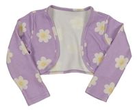 Lila květované bolerko