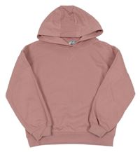 Růžová mikina s kapucí Primark