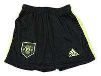 Černé fotbalové kraťasy - Manchester United Adidas